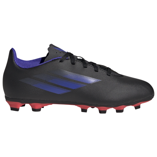 adidas X Speedflow.4 FXG - Boys' Grade School Soccer Shoes - Black / Sonic Ink / Solar Yellow - FY3318