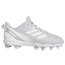 adidas Icon 7 Mid - Boys' Grade School Light Grey/White/Silver