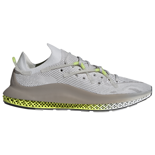 adidas 4D Fusio - Men's Running Shoes - Grey / Black / Solar Yellow - ,,FY5928