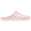 adidas Clog Slides - Women's Pink/White