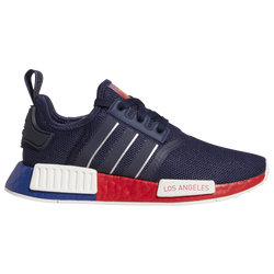 Boys' Grade School - adidas Originals NMD R1 Refined  - Collegiate Navy/Silver Metallic/Scarlet
