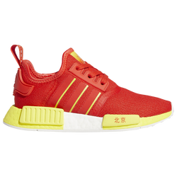 Boys' Grade School - adidas Originals NMD R1 Refined - Red/Yellow