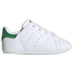 Boys' Infant - adidas Originals Stan Smith Crib - White/White/Green