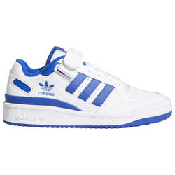 Boys' Grade School - adidas Originals Forum Low - White/Blue