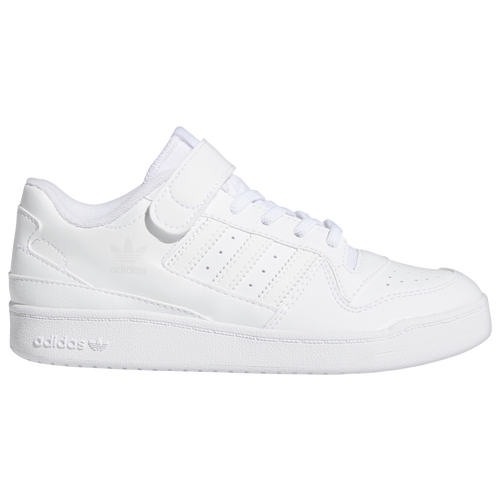 Shop Adidas Originals Boys  Forum Low In White/white