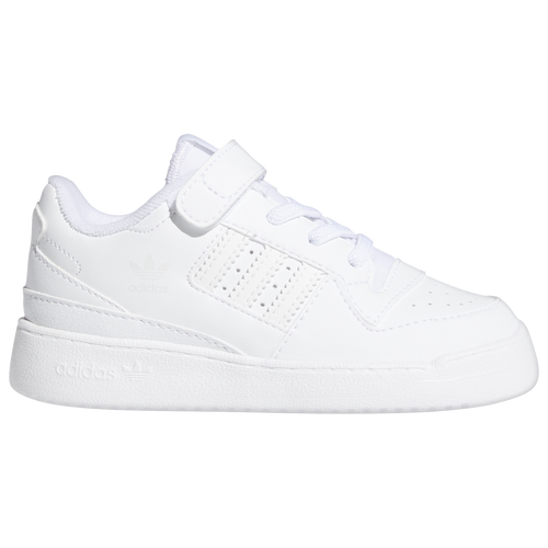 

adidas Originals Boys adidas Originals Forum Low - Boys' Toddler Basketball Shoes White/White Size 5.0