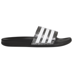 Boys' Preschool - adidas Adilette Comfort Swim Slides - Black/White