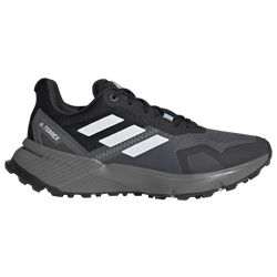 Women's - adidas Terrex Soulstride Trail - Medium Gray Heather/White