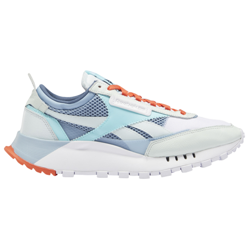 Reebok Classic Leather Legacy Running Shoe In Blue/green/blue