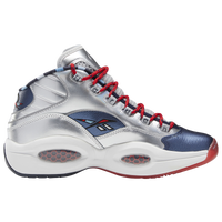 Metallic Silver/Blue/Red- Crossed Up-Step Back
