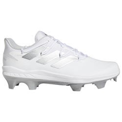 Men's - adidas Adizero Afterburner 8 Pro TPU  - White/Metallic Silver
