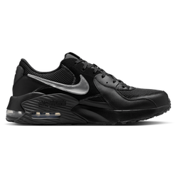 Men's - Nike Air Max Excee - Black/Dark Smoke Grey/Metallic Silver