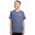 Nike NSW EMB Futura T-Shirt - Nike White/World Indigo