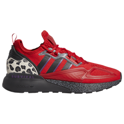 Men's - adidas Originals ZX 2K Boost - Scarlet/Black/Gold Metallic