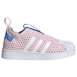 Girls' Preschool - adidas Originals Superstar 360 - Pulse Blue/Clear Pink/White