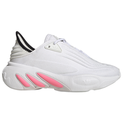 Girls' Grade School - adidas Originals Adifoam SLTN J  - Gray One/Ftwr White/Beam Pink