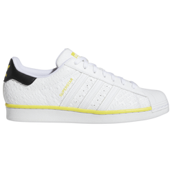 Men's - adidas Stripe Life Superstar - White/Yellow/Black