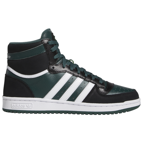 

adidas Mens adidas Top Ten - Mens Shoes Black/Green/White Size 09.5