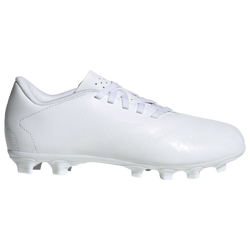 Boys' Grade School - adidas Predator Accuracy.4 FG - White/White/Core Black