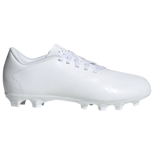 

adidas Boys adidas Predator Accuracy.4 FG - Boys' Grade School Soccer Shoes White/White/Core Black Size 4.0