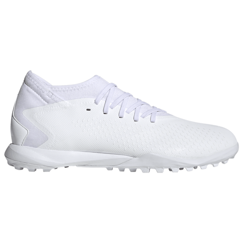 

adidas Mens adidas Predator Accuracy.3 Turf - Mens Soccer Shoes White/White/Black Size 07.5