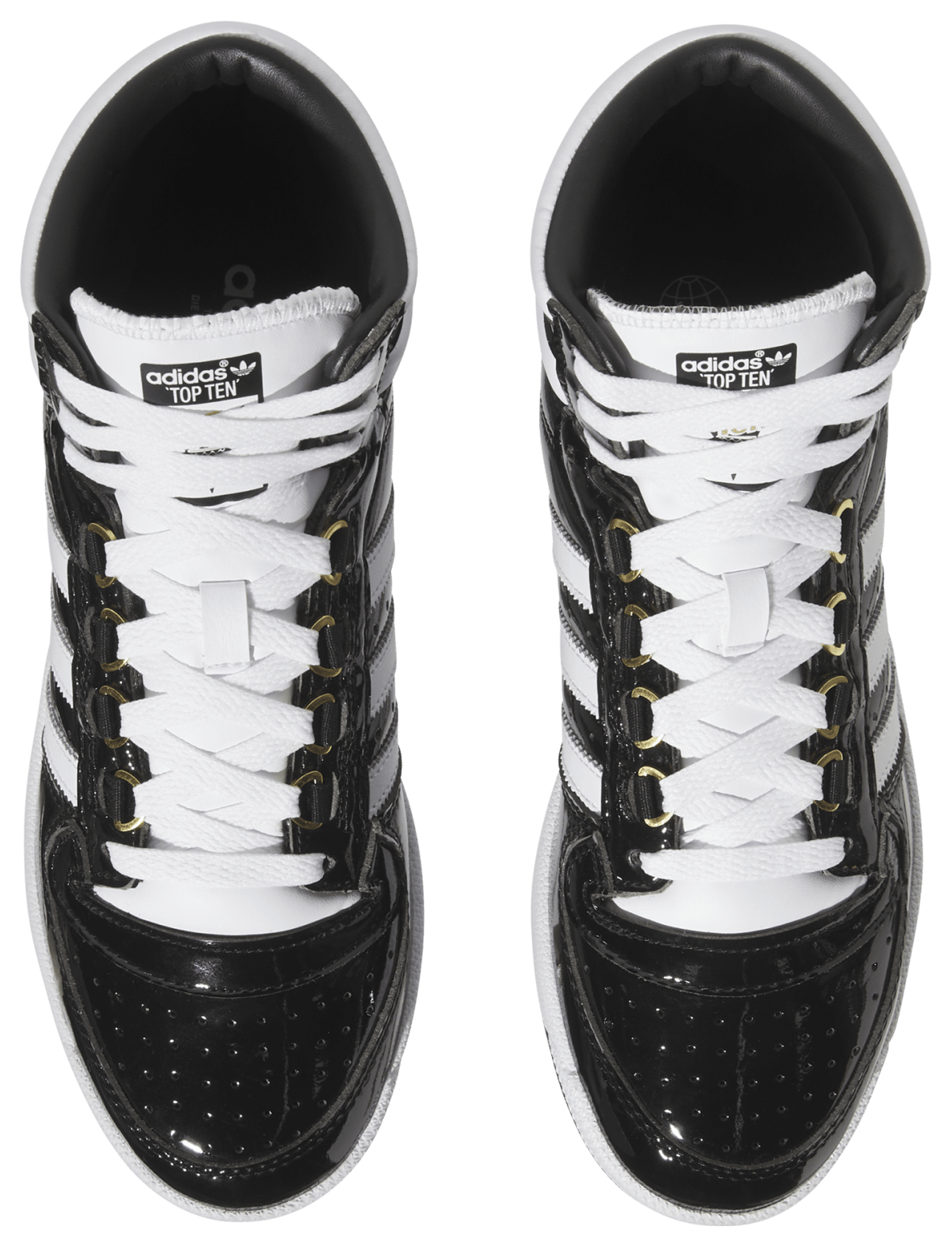 Adidas top outlet ten patent leather