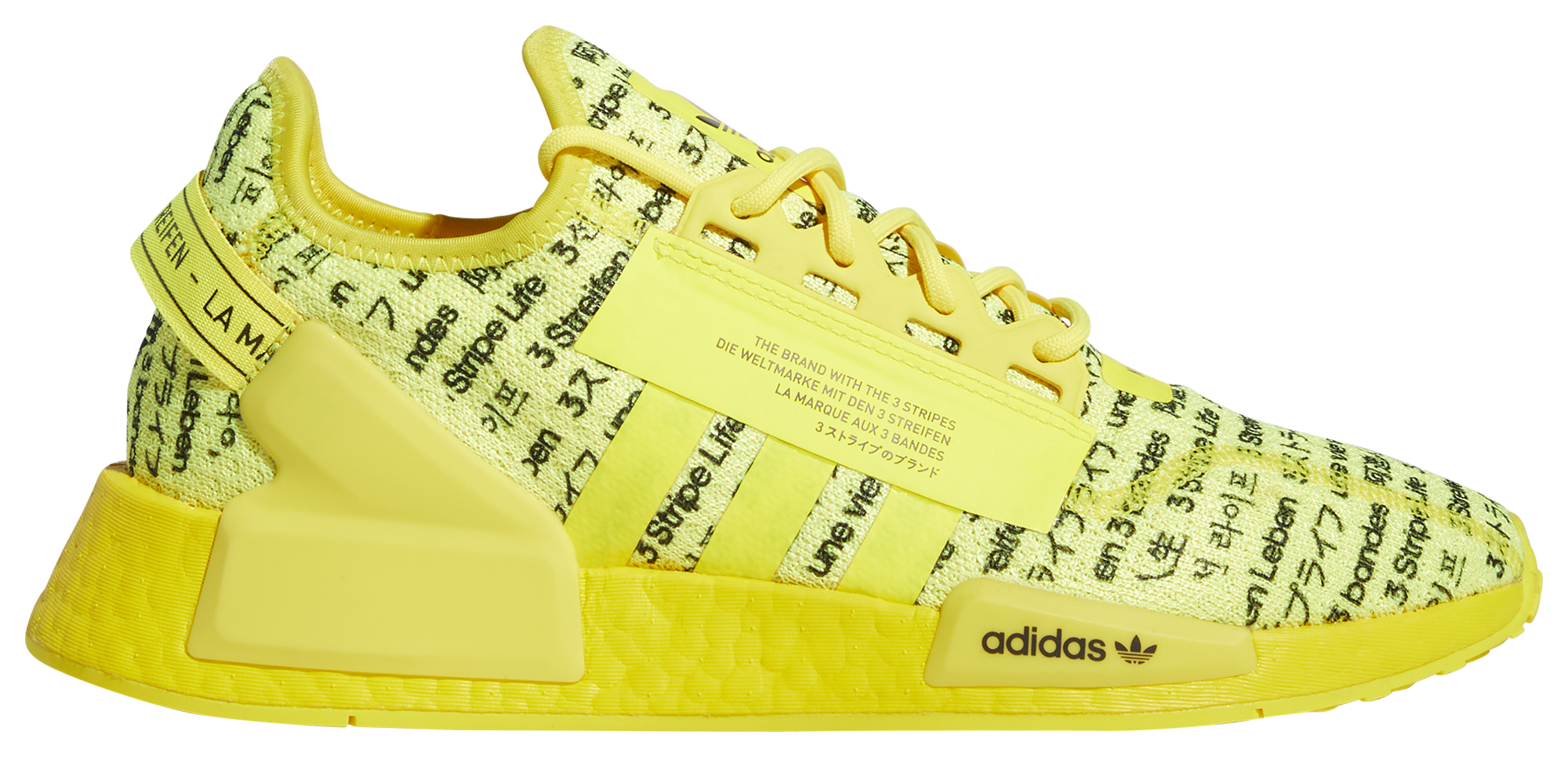 Adidas nmd footlocker yellow best sale