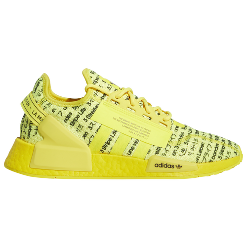 

adidas Originals Mens adidas Originals NMD_R1 V2 - Mens Running Shoes Black/Yellow Size 8.5