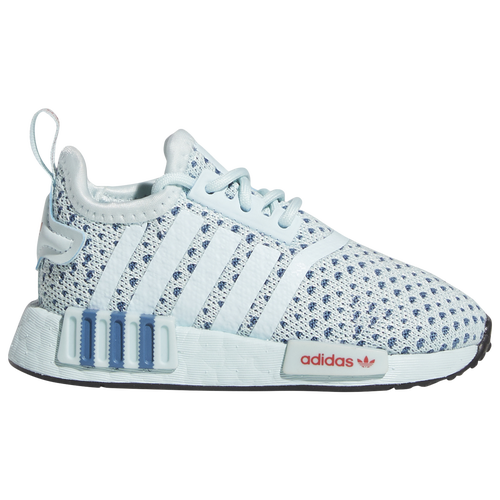 

adidas Originals NMD R1 Casual Sneakers - Boys' Toddler Blue/Red Size 5.0