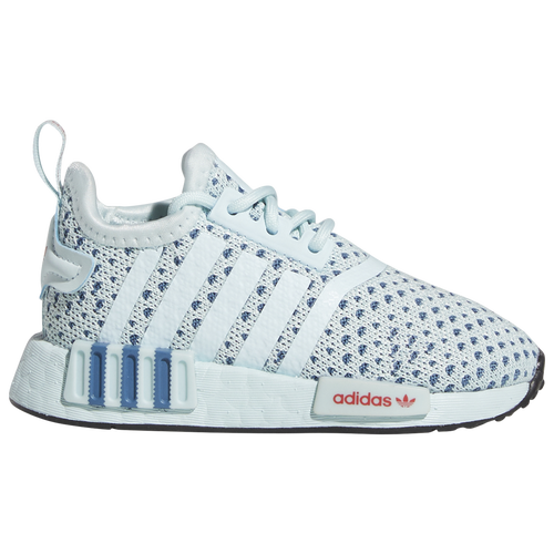 

adidas Originals NMD R1 Casual Sneakers - Boys' Toddler Blue/Red Size 05.0