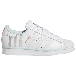 Grade school white shell toe best sale