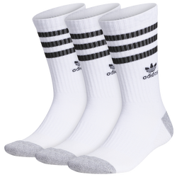 Men's - adidas Originals Roller 2.0 3-Pack Crew - White/Black