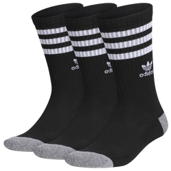 Men's - adidas Roller 2.0 3-Pack Crew - White/Black