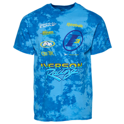 Men's - Reebok Allen Iverson Bike Life T-Shirt - Blue/Blue