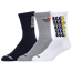 adidas OG Modern Varsity 3 Pack Crew Socks - Men's Blue/Red/White