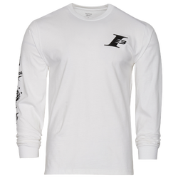 Men's - Reebok Iverson Longsleeve T-Shirt - White/White