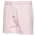 New Balance French Terry Small Logo Shorts - Girls' Grade School White/Pink
