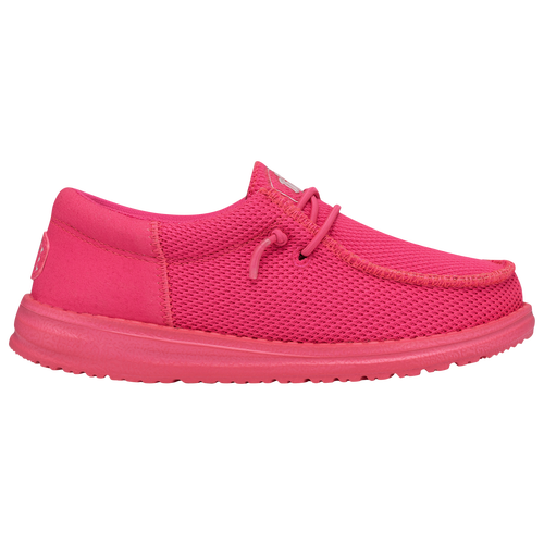 

HEYDUDE Boys HEYDUDE Wally Funk Mono - Boys' Grade School Running Shoes Electric Pink Size 6.0