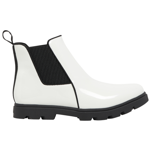 

Native Shoes Girls Native Shoes Kensington Gloss - Girls' Grade School Shell White/Black Size 4.0