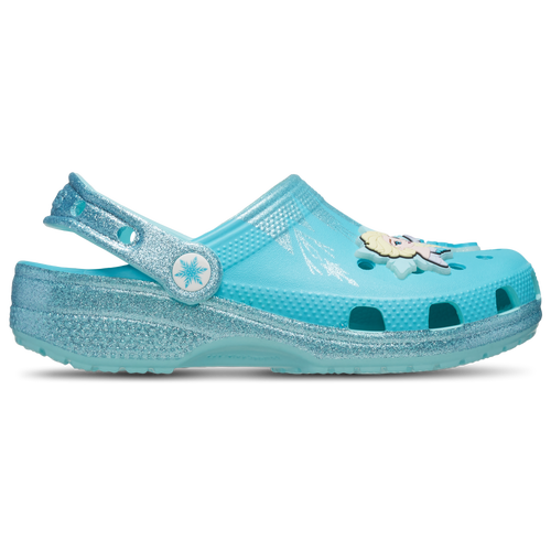 

Crocs Girls Crocs Frozen Elsa Classic Clogs - Girls' Grade School Shoes Blue/Multi Size 04.0