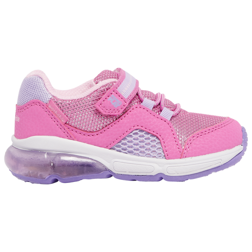 

Girls Stride Rite Stride Rite M2P Lumi Bounce - Girls' Toddler Shoe Pink/Purple Size 07.0