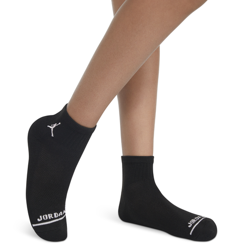 Jordan Girls Legend Ankle Socks 6 Pack Size 9 11 Pink Foam