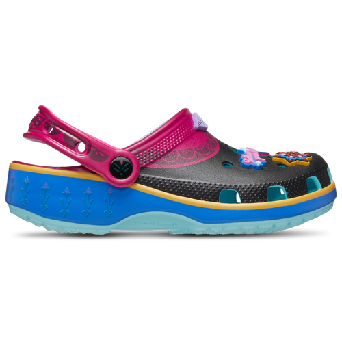 

Crocs Girls Crocs Frozen Anna Classic Clogs - Girls' Grade School Shoes Multi/Black Size 4.0