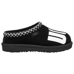 Boys' Grade School - UGG Tasman Split Logo - Black/White