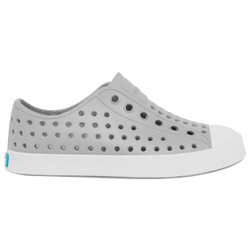 Boys' Grade School - Native Shoes Jefferson - Pigeon Gray/White