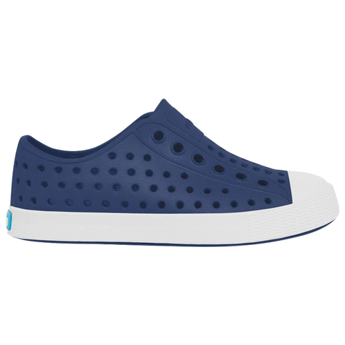 

Boys Native Shoes Native Shoes Jefferson - Boys' Grade School Shoe Regatta Blue/White Size 05.0