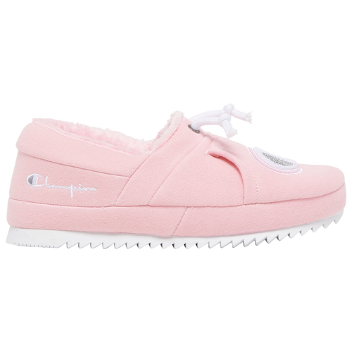

Champion Girls Champion University II Slipper - Girls' Grade School Shoes Pink Candy/Gray/White Size 05.0