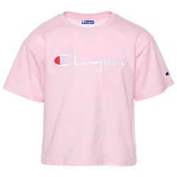 Girls' Grade School - Champion C-Life Boxy T-Shirt - Pink/Pink