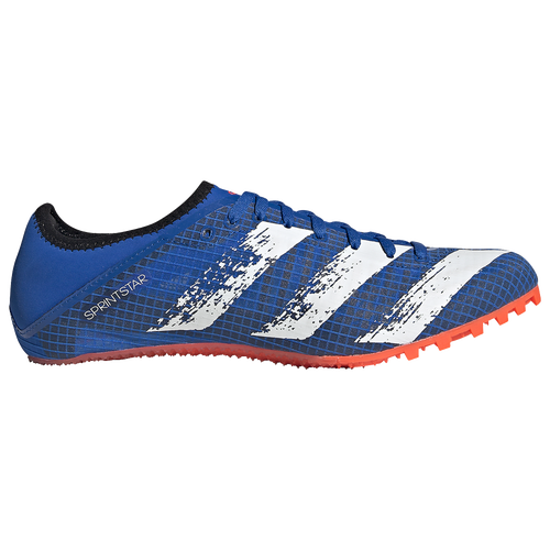 adidas Sprintstar - Boys' Grade School Sprint Spikes - Glory Blue / Signal Green / Core Black - EG1200