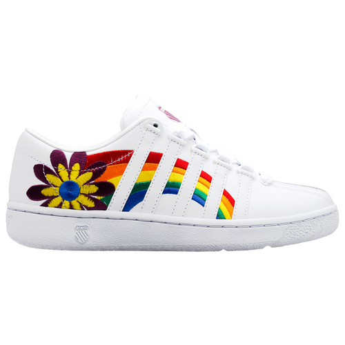 

Girls K-Swiss K-Swiss Classic LX - Girls' Grade School Shoe White/Multicolor Size 07.0